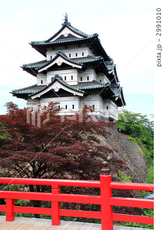 弘前城天守と下乗橋 2991010