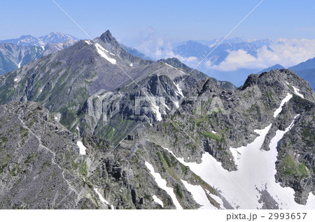 奥穂山頂～槍方面 2993657