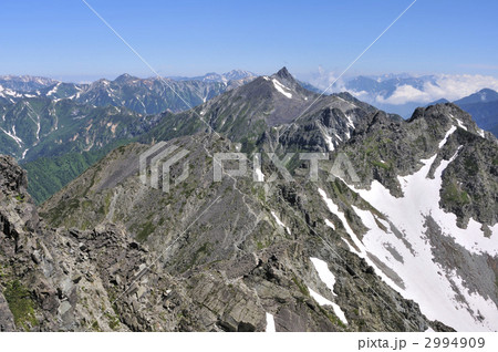 奥穂山頂~槍穂高連峰 奥穂山頂~槍穂高連峰 2994909