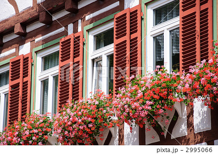 ドイツ　カルフ　木組みの建物 2995066