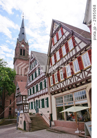 ドイツ　カルフの町並み 2995068