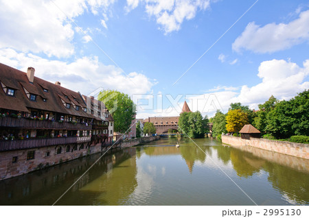 ドイツ　ニュルンベルクの町並み 2995130