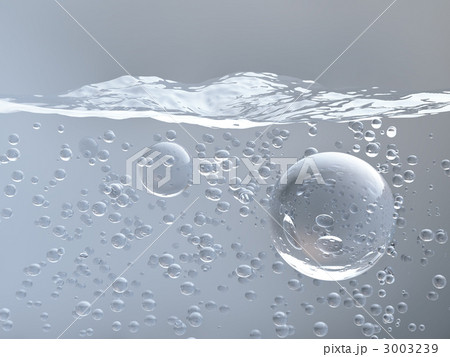 泡 波 揺らぎ 水 エコ 3003239