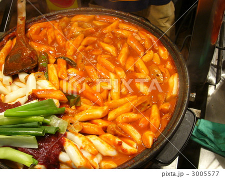 韓国のトッポギ屋台 韓国のトッポギ屋台 3005577