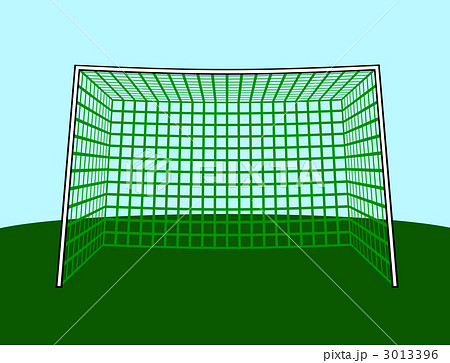 サッカーゴールのイラスト素材 3013396 Pixta