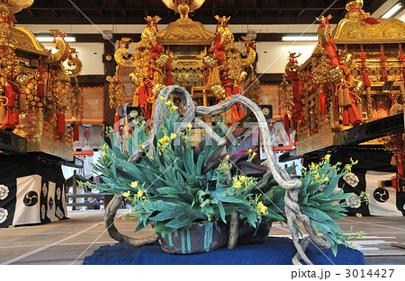 京都 八坂神社 檜扇と御神輿 京都 八坂神社 檜扇と御神輿 3014427