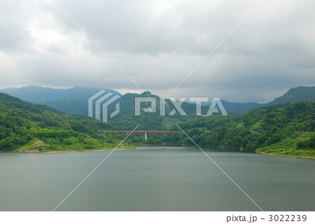 夏の大谷ダム湖(ひめさゆり湖) 夏の大谷ダム湖(ひめさゆり湖) 3022239
