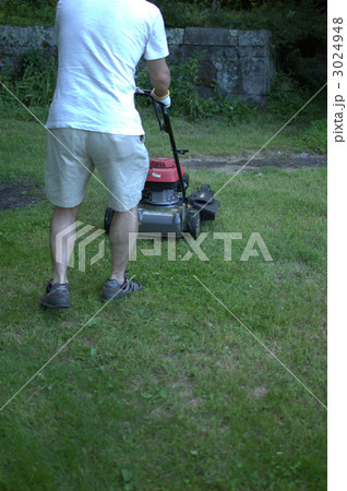 芝刈り 芝刈り 3024948