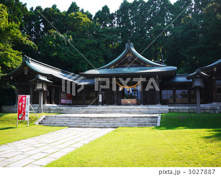北海道 函館護国神社の写真素材