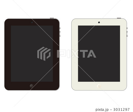 タブレットpc 液晶 タブレットのイラスト素材