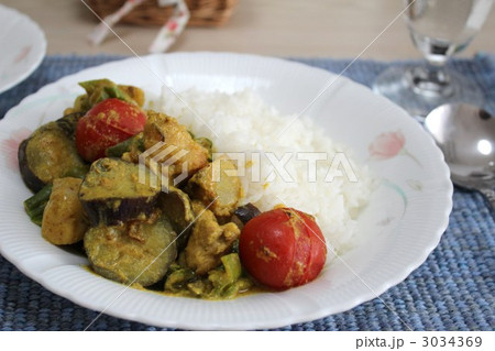 夏野菜カレー 3034369