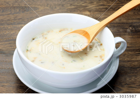 キノコのポタージュスープ 3035987