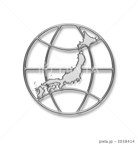メタル日本地図 メタル日本地図 3038414