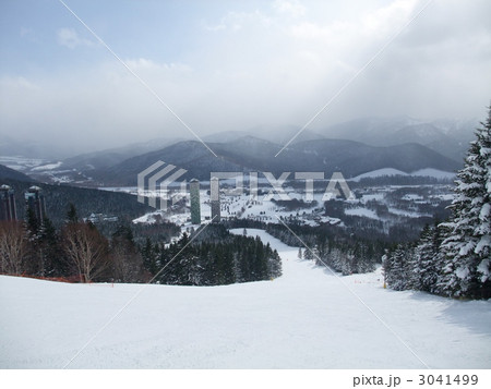トマムスキー場のゲレンデ トマムスキー場のゲレンデ 3041499