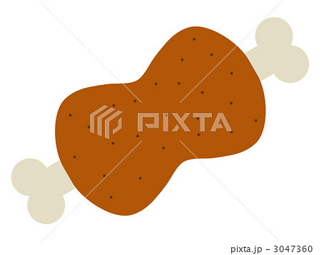骨付き肉のイラスト素材 3047360 Pixta