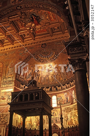 ローマ サンタ・マリア・イン・トラステヴェレ教会 ローマ サンタ・マリア・イン・トラステヴェレ教会 3052147