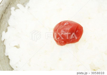 ご飯と梅干し 3058010