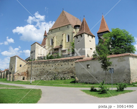 世界遺産「トランシルヴァニア地方の要塞聖堂のある村落群」の「ビエルタンの要塞聖堂」(ルーマニア) 世界遺産「トランシルヴァニア地方の要塞聖堂のある村落群」の「ビエルタンの要塞聖堂」(ルーマニア) 3061490