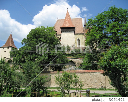世界遺産「トランシルヴァニア地方の要塞聖堂のある村落群」の「ビエルタンの要塞聖堂」(ルーマニア) 世界遺産「トランシルヴァニア地方の要塞聖堂のある村落群」の「ビエルタンの要塞聖堂」(ルーマニア) 3061491