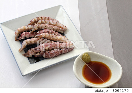 ゆで上がったシャコ 3064176