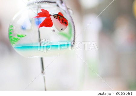 金魚柄の江戸風鈴 金魚柄の江戸風鈴 3065061