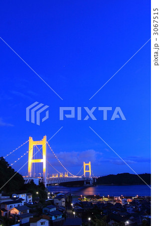 瀬戸大橋ライトアップ 瀬戸大橋ライトアップ 3067515