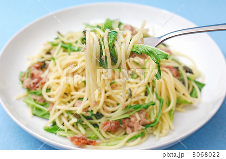 ツナと水菜のスパゲティ 3068022