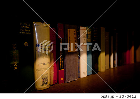 洋書　書斎　書物　洋風 3070412