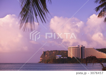 グアムの恋人岬とホテル 3076457