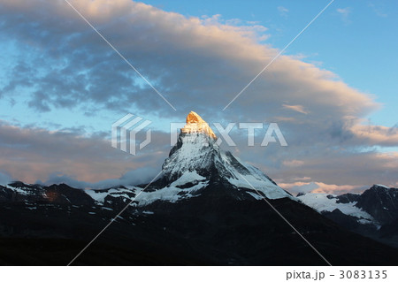 マッターホルンの夜明け④ 3083135