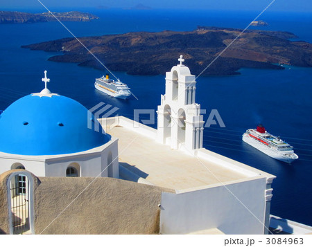 サントリーニ島　 3084963