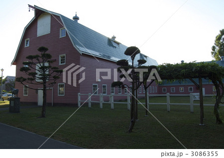 旧町村農場　第一牛舎 3086355