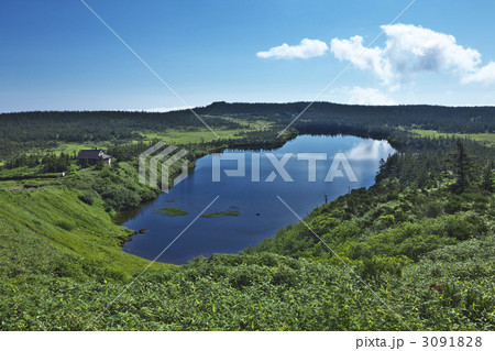 岩手　八幡平　八幡沼 3091828