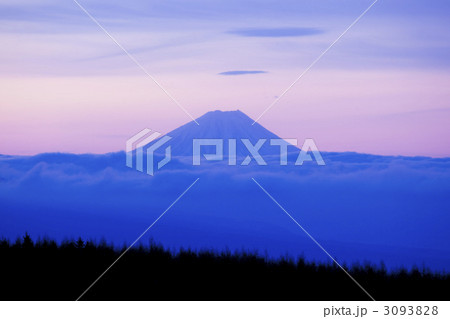 霧ヶ峰から見た富士山 3093828