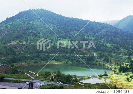 弓池と逢の峰（草津白根山） 3094483
