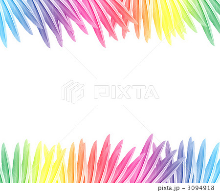 鳥の羽 鳥の羽根 羽根のイラスト素材