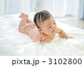 赤ちゃんうつ伏せの画像 3102800