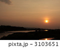 多摩川夕暮れ 3103651