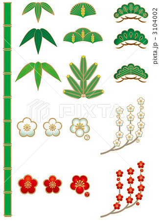松竹梅素材 3104002