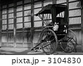 人力車　モノクロ 3104830