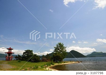 洞爺湖と浮見堂 洞爺湖と浮見堂 3107796