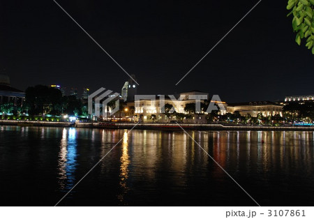 ボートキーの夜景(シンガポール) ボートキーの夜景(シンガポール) 3107861