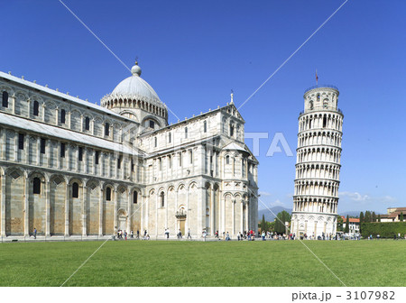 ピサの斜塔とドゥオーモ ピサの斜塔とドゥオーモ 3107982