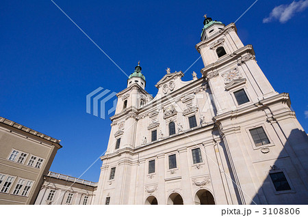 オーストリア　ザルツブルク大聖堂 3108806