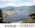 カチカチ山から見下ろす河口湖 3109329