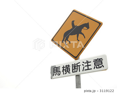 馬横断注意 3119122