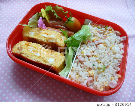 夏休みの宿題 手作りお弁当 夏休みの宿題 手作りお弁当 3126914