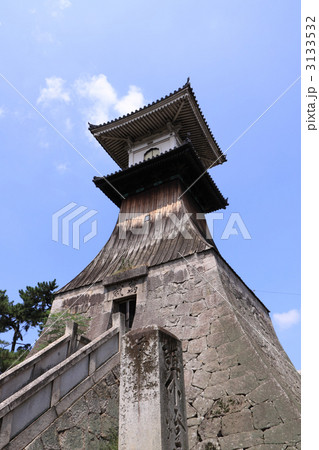 金刀比羅宮の北神苑に建つ日本一の「高灯籠」 3133532