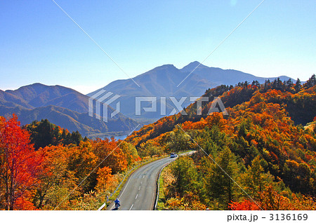 秋の磐梯吾妻レークライン 3136169