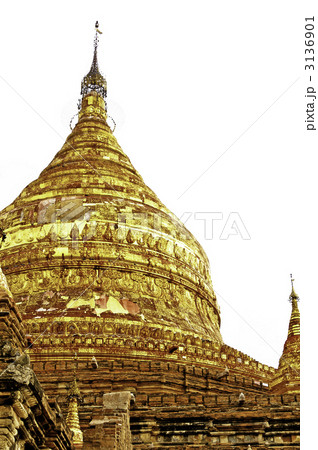 ミャンマーの寺院 3136901